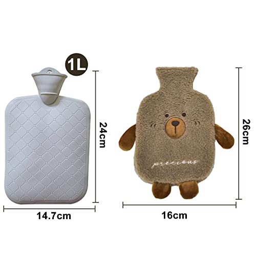 Borsa dell'acqua calda con rivestimento, borsa