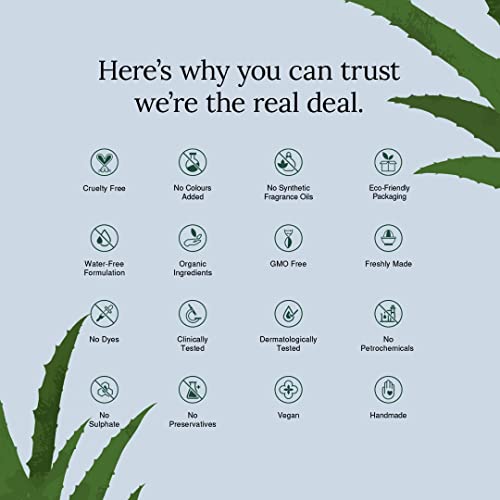 Image of Juicy Chemistry Aloe Vera Face Toner, 50ml | For Soothing, Calming Sensitive & Sun Damaged Skin | Made with 100% Pure Aloe Vera & 100% Certified Organic Mist Spray