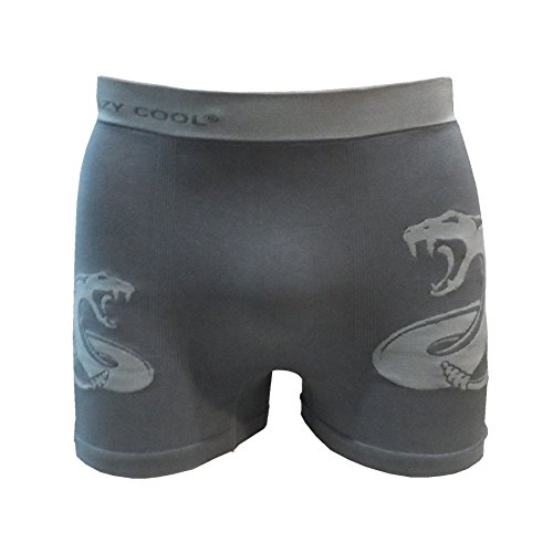 Crazy Cool Mens Comfortable Fun Nylon Seamless Short Boxer 6-Pack - Thumbnail 5
