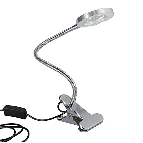 TMISHION Lámpara con Lupa, Lámpara portátil de la luz fría del Arte...