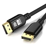 Diyanisly 8K DisplayPort Cable 2M, Braided High-Speed DP 1.4 Cable, Support 32.4Gbps 8K@60Hz 4K@120Hz 2K@240Hz, High Refresh Rate Durable Flexible Cord for HDR DSC, Gaming Monitor/Graphics Card etc