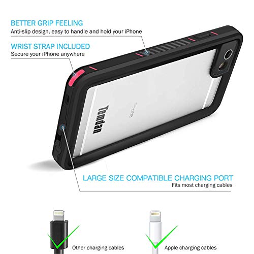 Temdan iPhone 6/6S custodia impermeabile con