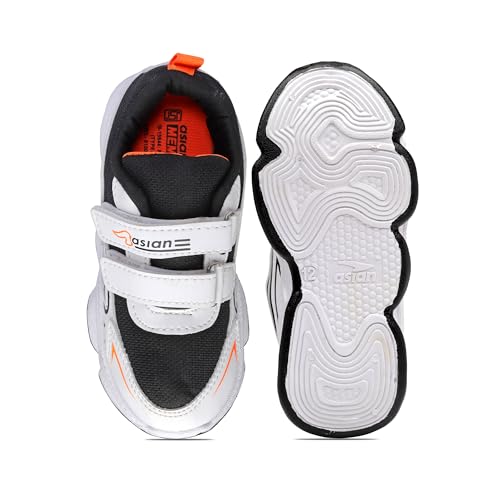 Image of ASIAN Kids UNITY-03 Stylish Sports mid Top Running and Walking Shoes with Velcro for Boys with Upper mesh for Extra Comfort