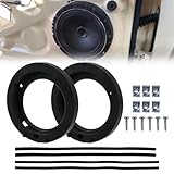 Jeyaic スピーカー音質向上キット インナーバッフルボード ジムニー リアスピーカー スズキ ジムニースズキ ジムニー JB64 JB74 に適しています