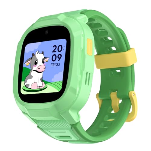 Image of Noise Junior Explorer 2 Smart Watch for Kids with 4G SIM Compatible, 2-Way Video & Voice Calling, Geofencing, Real Time Location Monitoring via Google Maps, IP68, SOS Emergency Alerts (Happy Meadow)