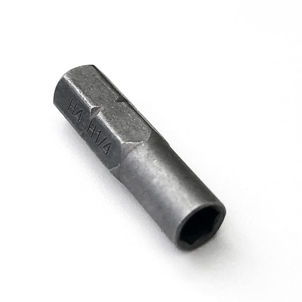 ECSiNG Schraubendreher-Bit-Adapter 2 Stück – 1/4 Zoll Auf 4 Mm, Für Manuelle & Elektrische Schrauber