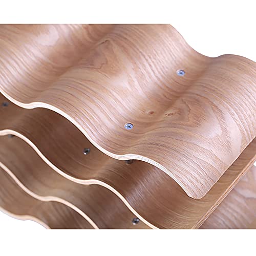 Soporte para Botellas de Vino de Madera para 9 Botellas miniatura 6