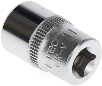 GEDORE red Socket, 1/4" 6.3 mm drive, hexagonal, 11 mm AF, Tool, R41001103, steel - Image 3