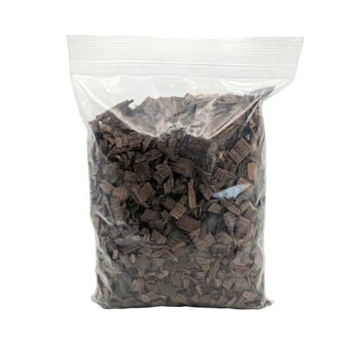 FastRack Medium Toast American Oak Chips (1 lb) for Aging Spirits Wine & Beer | Oak Chips for Aging Whiskey Bourbon Wine Making and Home Brewing | Barrel Flavor Without the Barrel