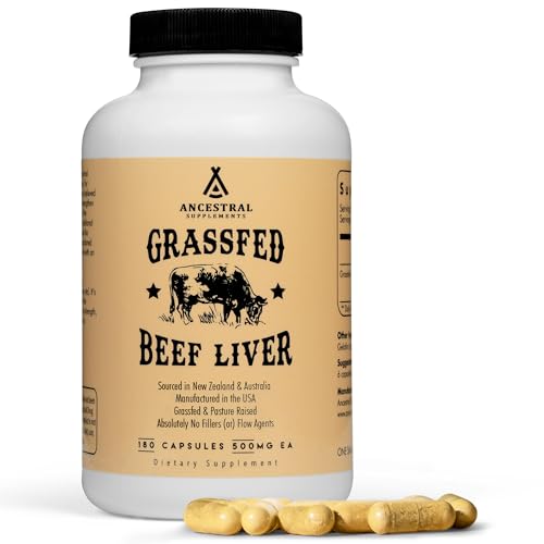 Ancestral Supplements Grass Fed Beef Liver...