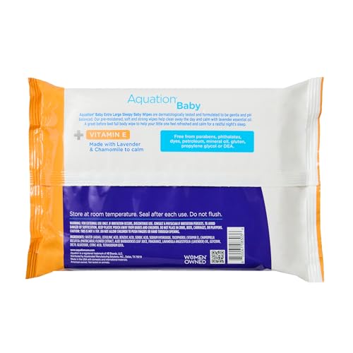 Image of Baby XL Sleepy Wipes - Extra Large 12.5x7.5 inch Lavender Scented Wipes with Vitamin E & Chamomile - Hypoallergenic, Dermatologist Tested, pH Balanced Gentle Care (50 CT, 6 Pack, 300 Total)