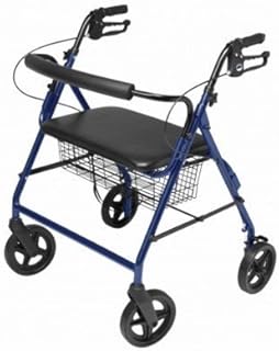 Walkabout Contour Imperial Rolling Walker Color: Blue