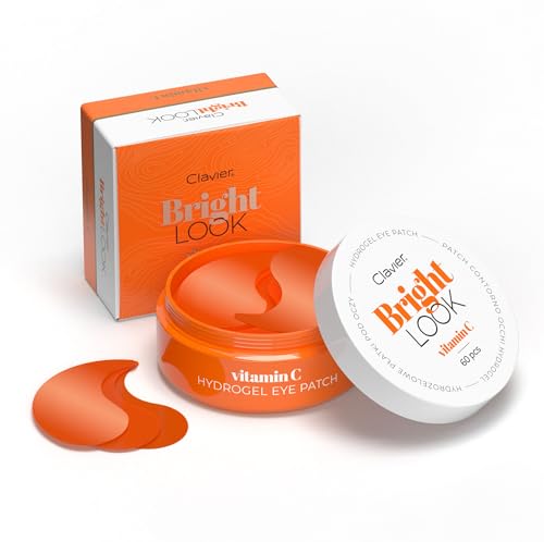 60 Pezzi Patch Occhi, per Occhiaie e Borse Maschera per Cura Contorno Occhi, Idratante, anti-rughe, anti-età, cerchi scuri ed elimina tasche (vit.c)