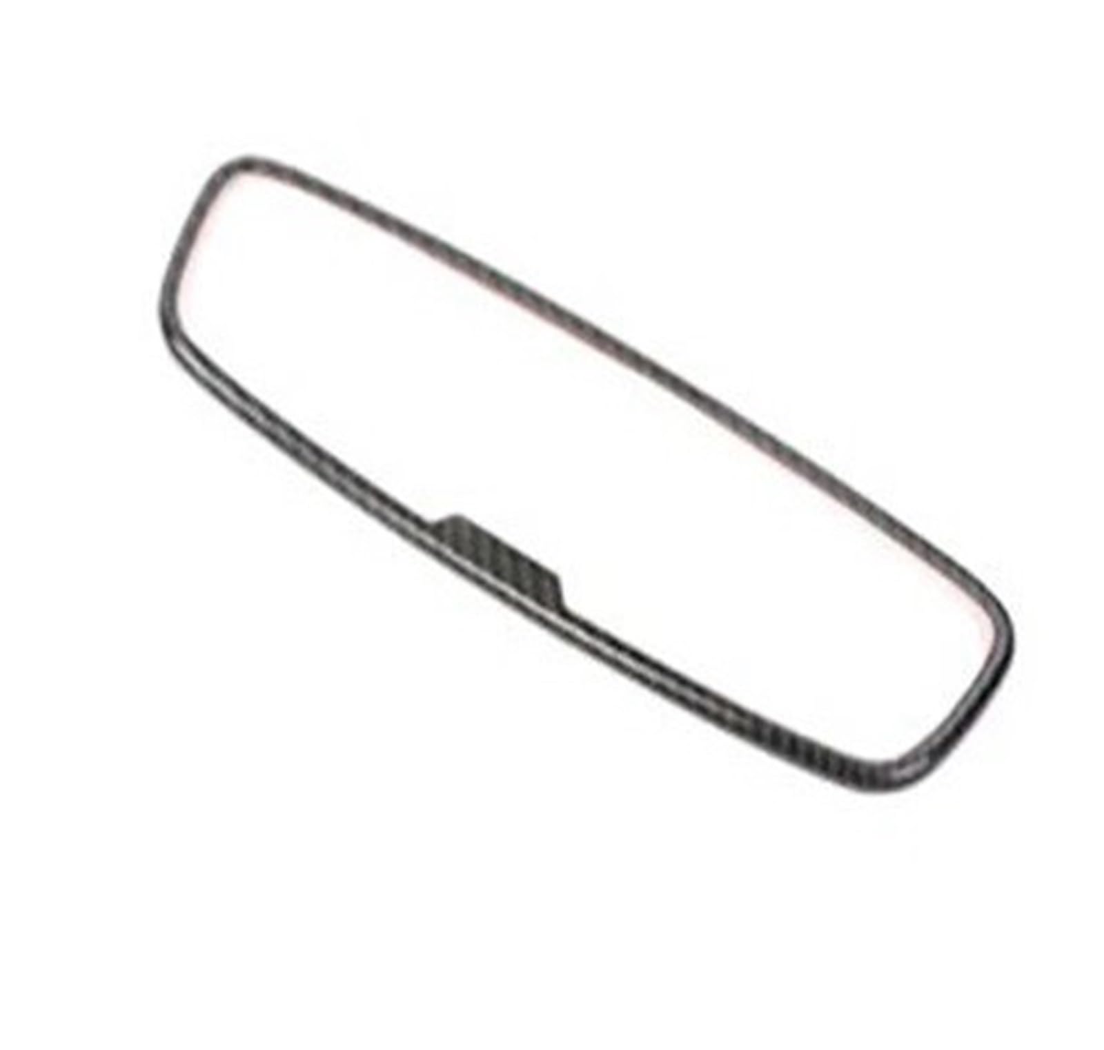 Interior Mouldings for Cayenne for Macan for Panamera Car Rearview Mirror Decorative Cover Frame Accessories Modified Interior Stickers Car Accessory(Style A Carbon Fibre)