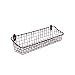 Spectrum Diversified Vintage Cabinet & Wall-Mounted Wall Basket for Storage & Organization, Rustic Farmhouse Decor, Sturdy Steel Wire Storage Bin, Medium, Bronze