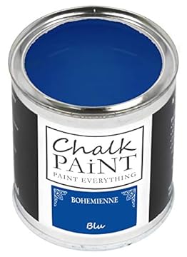 Chalk Paint Everything® Blu (Blue) – 250 ml Water-Based Chalk Paint for Shabby Chic Furniture, Décor, and Upcycling Projects – Non-Toxic, Easy to Apply