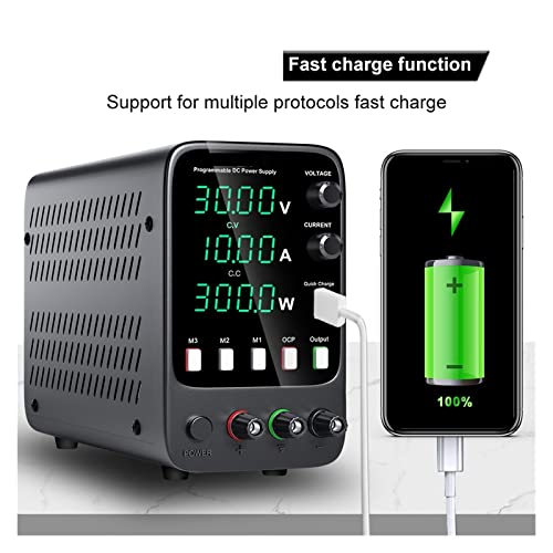 Banc source d'alimentation programmable pour éviter les surtensions 3A - 3