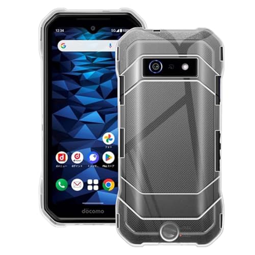 For DuraForce EX KC-S703 / KC-S603 / KY-51D / A301KC �P�[�X ���Z�� Kyocera DuraForce EX �\�t�g�P�[�X �ylarfbulroc�z�N���X�^�� �N���A ���� TPU�f�� �ی�J�o�[