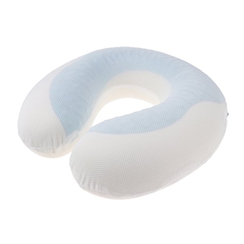 Baoblaze Ortopédico Assento De Cadeira Cóccix Almofada De Espinha De Memória Kit De Almofada De Resf