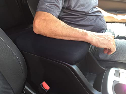 Auto Console Covers- Fits The Chevy Colorado 2015-2022 Center Console Armrest Cover Waterproof Neoprene Fabric (Black) #TOP3
