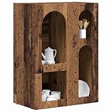 【Buffet polyvalent】 Ce buffet moderne est une super solution pour les salles à manger et les salons. Avec un design épuré et simple, il se marie facilement avec différents styles de déco. Sa structure en bois d'ingénierie robuste et son look moderne font qu'il se fond bien dans les environnements urbains ou suburbains. Esthétique et pratique, il plaît à ceux qui aiment le style mais aussi la fonctionnalité, alliant superbement esthétique et utilité.