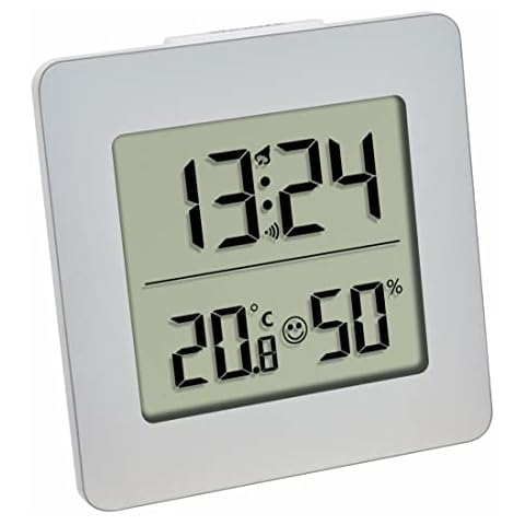 Blooming Weather 30.5038.54 Digital Thermo-Hygrometer - Silver Cover