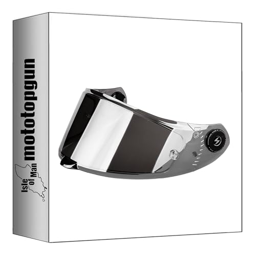 Écran Scorpion Exo-R1/1400 Air KDS-F-04 Argent Miroir anti-reflet pour casque moto