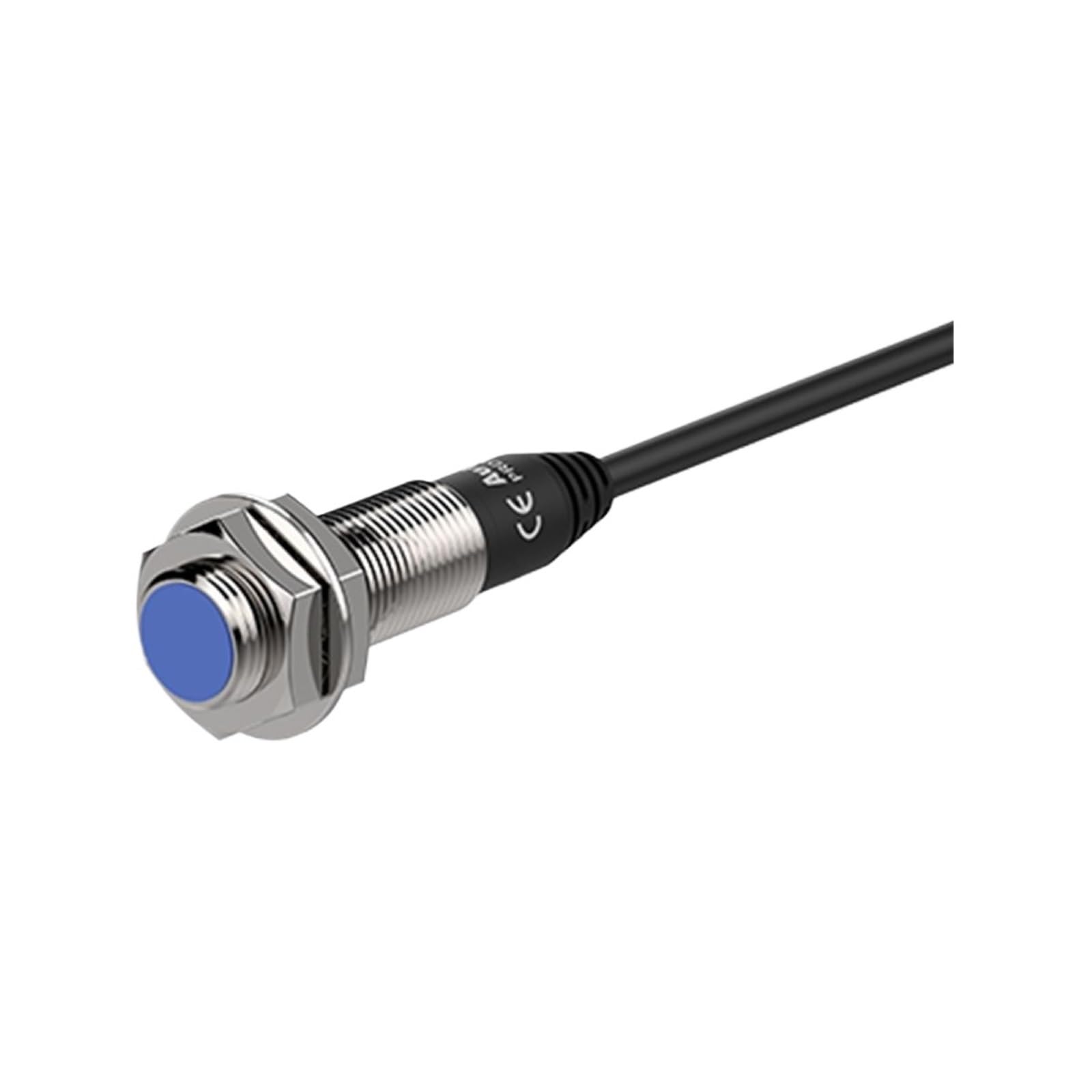 PRD12-4DN Measuring Sensor Sensor, Inductive Prox, M12 Round, Shielded, 4mm Sensing, NO, 3 Wire, 10-30 VDC