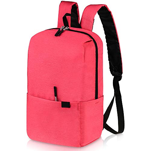 Image of School Backpack,Casual Laptop Bag for Men Women Boys Girls /Office School Day Pack Bag(Pink)