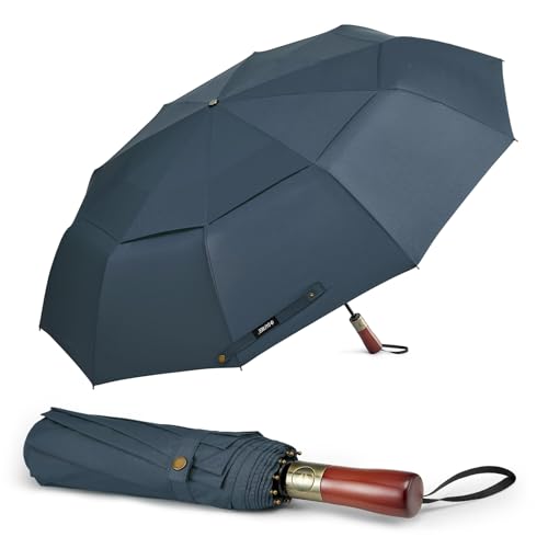 G4Free 54 Inch Wood Handle Umbrella