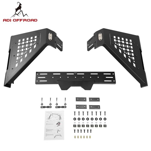 Image of Sport Roll Bar with Molle Panels for Pickup Truck | 2022+ Ford Maverick | No Drilling Complete Bolt-On Installation