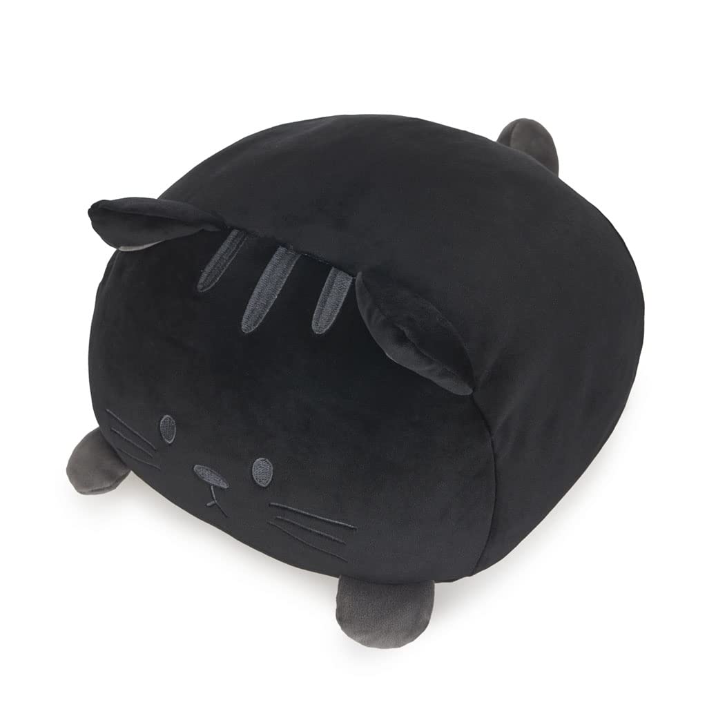 Balvi Cojín Kitty Color Negro Forma de Gato Suave y Muy Blando Poliéster