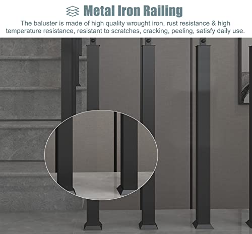 Balustrade escalier intérieur et terrasse kit 10 broches sécurité pour maison - 6