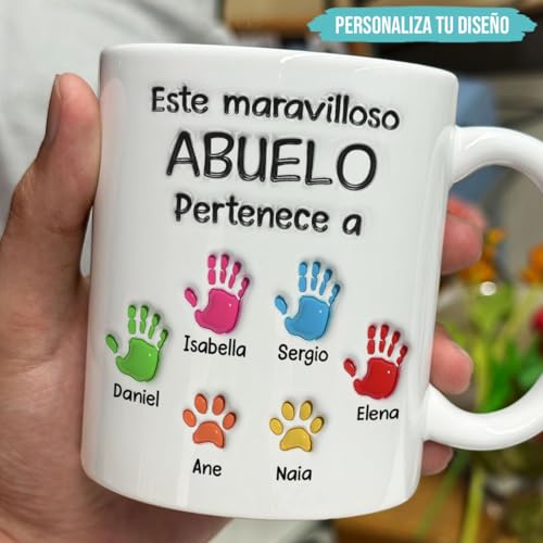 Taza personalizada para papá Wrappiness 11 onzas miniatura 2