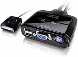 Amazon.co.jp: コレガ PC2台用自動切替器 キーボードPS/2・USB