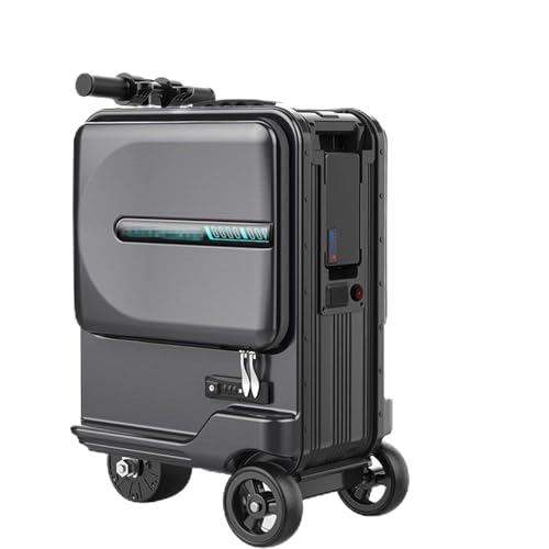 Smart Carry-On Luggage,Ride-On Trolley Luggage,20-Inch Electric Travel Luggage,Mini Smart Ride-On Carry-On Luggage(Black)