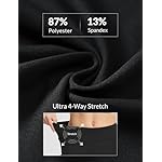 baleaf Womens Yoga Capri Pants High Waist Capri Leggings with Pockets Wide Leg Crop Exercise Workout Summer Pants - Image 5