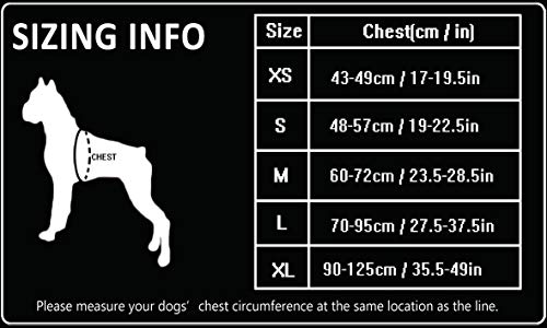 Truelove TLH5551 verhindert Zerren Hundegeschirr mit Griff Weich Gepolstert Pet Hundegeschirr Weste, reflektierendes Material(M, Orange)