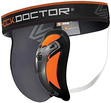Shock Doctor Men's Ultra Pro Supporter with Ultra Cup, Grey, Medium