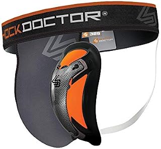 Shock Doctor Men's Ultra Pro Supporter with Ultra Cup, Grey, Large