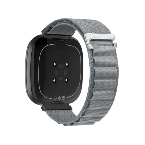 iCO\XgohɓKFitbit Versa 4/3 Sense 2/1p(Grey,For Fitbit Versa 3)