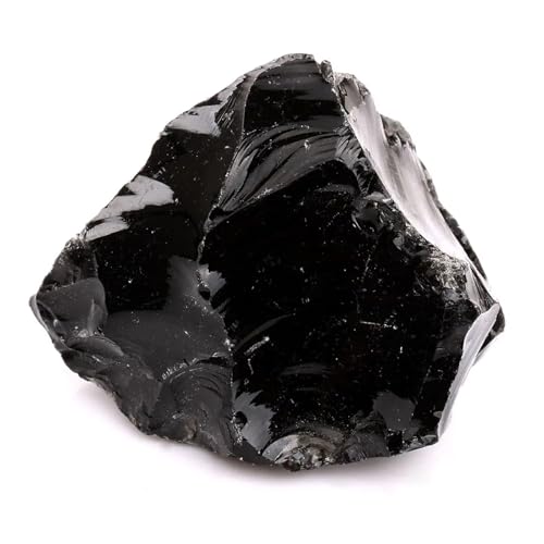 Quartz brut et obsidienne naturelle 100g pour la décoration zen de la maison
