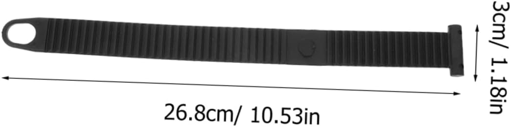2pcs Roof Rack Straps for Bike Racks Bike Wheel Straps Quick Release Multi-use Rubber Belt Fixation