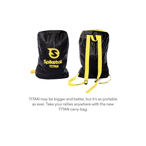Spikeball Titan Set équipement de roundnet extérieur avec filet ajustable