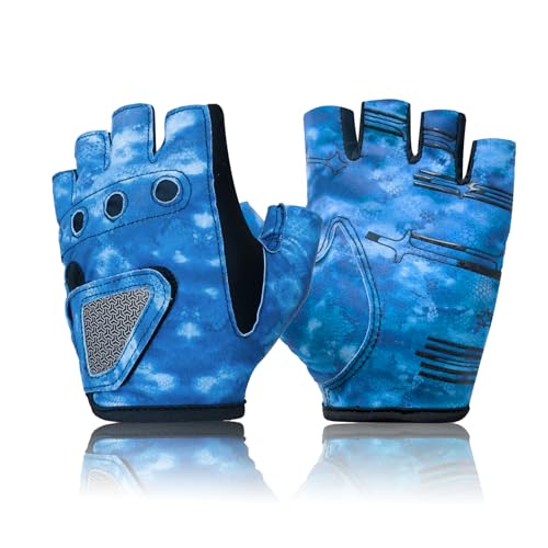 Rioomui Stubby Fingerless Fishing Gloves Men - Lightweight Breathable Anti-Slip Kayak Gloves Women for Kayaking, Sailing,Paddling,Rowing - image 1
