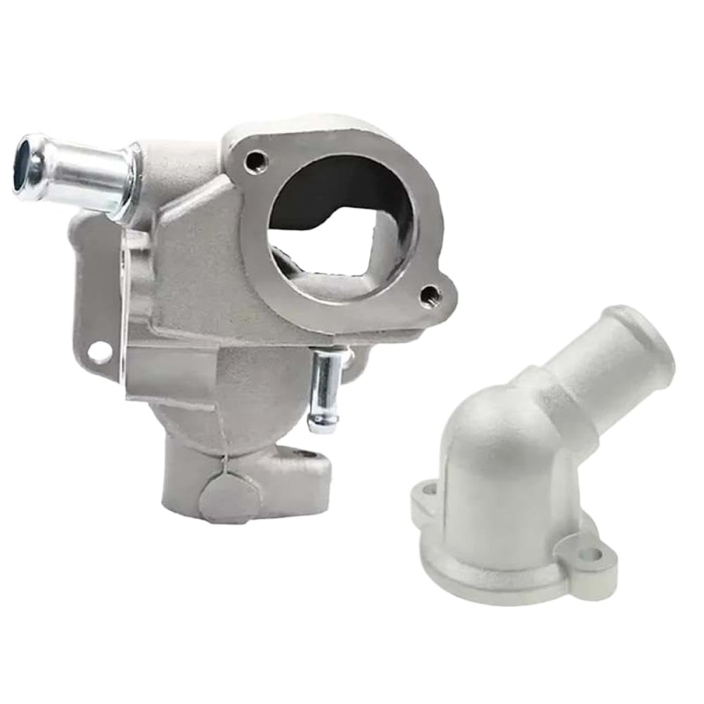 Engine Coolant Thermostat Housing Replacement Compatible With Aveo T200 T250 T255 Spark Matiz 96666224 96610439 96317980