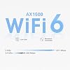TP-Link Deco X10 2-pack, AX1500 Mbps, Coverage Up to 360 m², Connection Up to 120 Devices, Gigabit Port, Easy Installation with Mobile Application, Artificial Intelligence Supported Wi-Fi 6 Mesh System