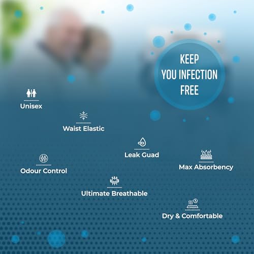 HYGIENIC UB Small Sticking Type Adult Diapers - Pack of 20