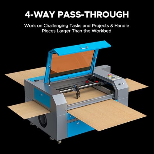 OMTech 100W laser engraving