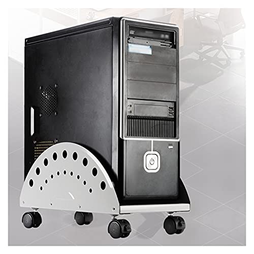 Soporte para CPU con ruedas, estante protector para torre de PC, carrito móvil para computadora (talla única) miniatura 4